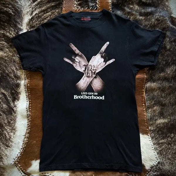 [BUNJANG] B'z Brotherhood Live Tour T-shirt (1999) / 90s B'z Brotherhood Live tour T-shirt