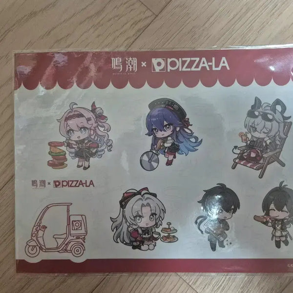 [BUNJANG] Myojo Pizza La Collaboration Limited Edition Sticker / 명조 피자라 콜라보 특별매장 한정 스티커