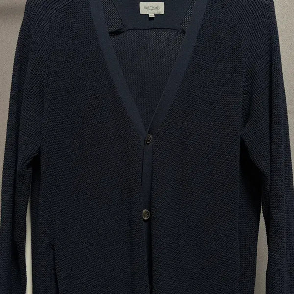 [BUNJANG] Series Men's Cardigan Navy Size 100 / Series 남성 가디건 100