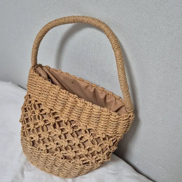 [BUNJANG] Rattan Shoulder Bag / 라탄 숄더백