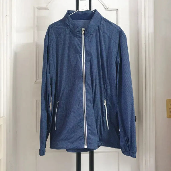 [BUNJANG] Jean Pierre Men's Summer Windbreaker Navy XL (105) / 장피에르 남성 여름 바람막이 XL 105 네이비