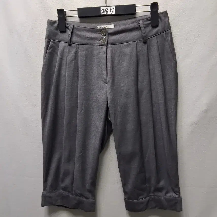 [BUNJANG] Caramel Shop 7-Part Suit Shorts Gray Size 28 / 카라멜샵 7부 정장 반바지 그레이28사이즈