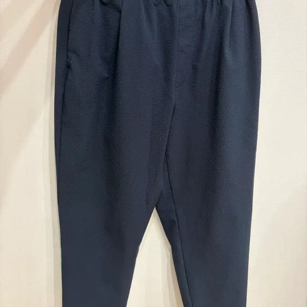 [BUNJANG] Zara Seersucker Trousers Navy XL / 자라 시어서커 트라우저 네이비 XL