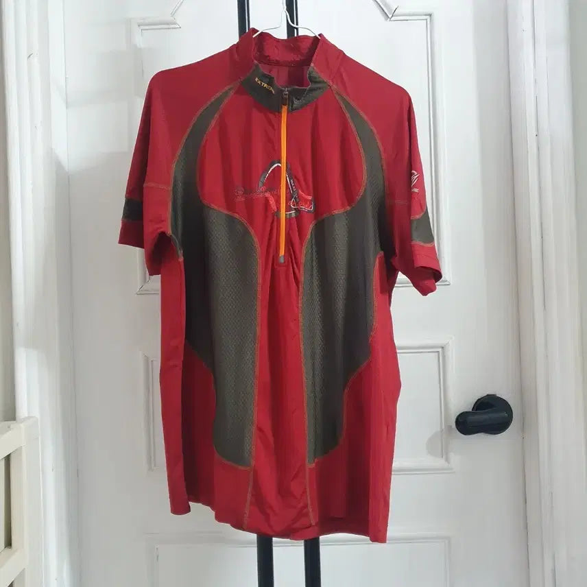 [BUNJANG] Black Yak Performance Short Sleeve T-Shirt Size 100 Red / 블랙야크 기능성 반팔 L 100 레드