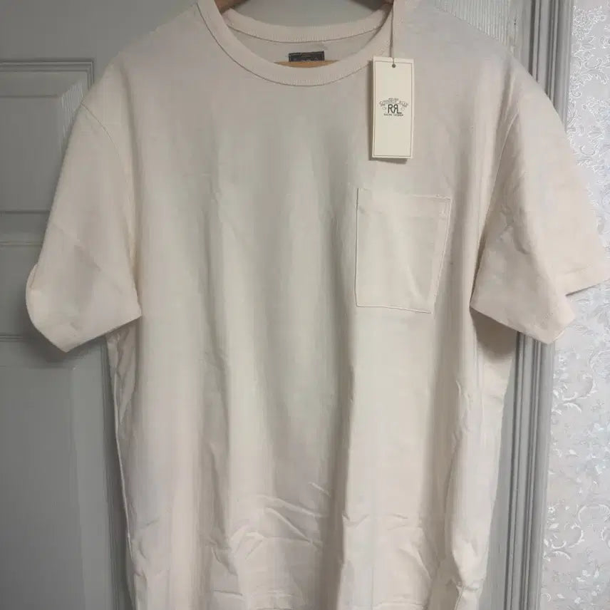 [BUNJANG] RRL Garment Dyed Two-Pack Pocket T-Shirt (Warm White) / 더블알엘 가먼트 다이 투팩 포켓티셔츠 (웜화이트)