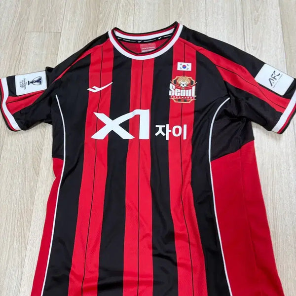 [BUNJANG] FC Seoul 25-26 AFC Champions League Hwang Do-yoon Signed Jersey XL / fc서울 25-26 아챔 AFC 황도윤 친필싸인 유니폼 XL 105
