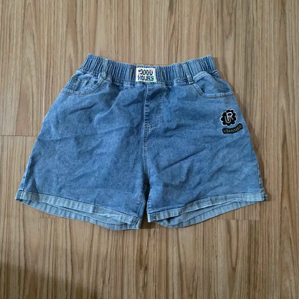 [BUNJANG] Banding Denim Shorts / 밴딩 데님 반바지