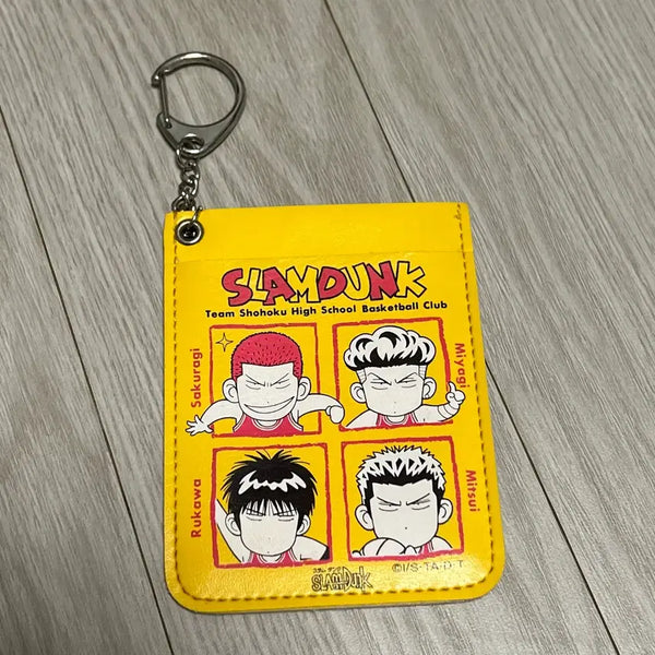 [BUNJANG] Slam Dunk Character Card Holder Case Keychain Set / 슬램덩크 강백호 정대만 서태웅 송태섭 카드홀더 케이스 키링