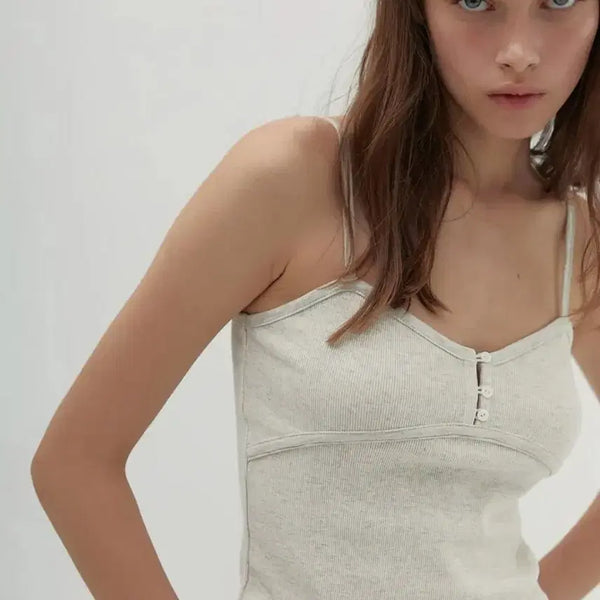 [BUNJANG] HETHERMENT Cotton Camisole / HETHERMENT 헤더먼트 코튼 캐미솔 나시