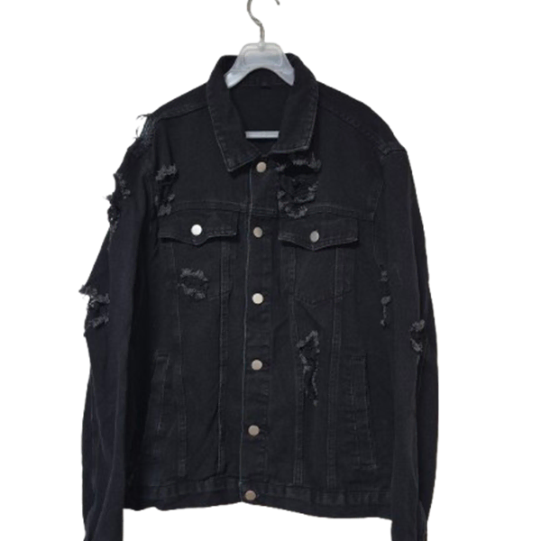 [BUNJANG] 90s American Vintage Men's Multi-Distressed Denim Jacket M / 90S 아메리칸빈티지 남자 멀티디스트로이드 남성 데님블래진청자켓M