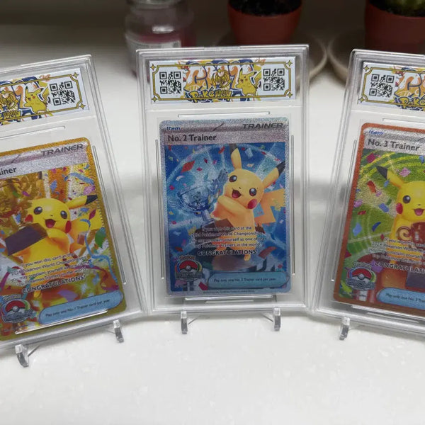 [BUNJANG] Pokemon World Championships 2025 Trophy Card Replica Set / 안전결제) 포켓몬스터 2024년 월드 챔피언십 트로피 카드 오리카