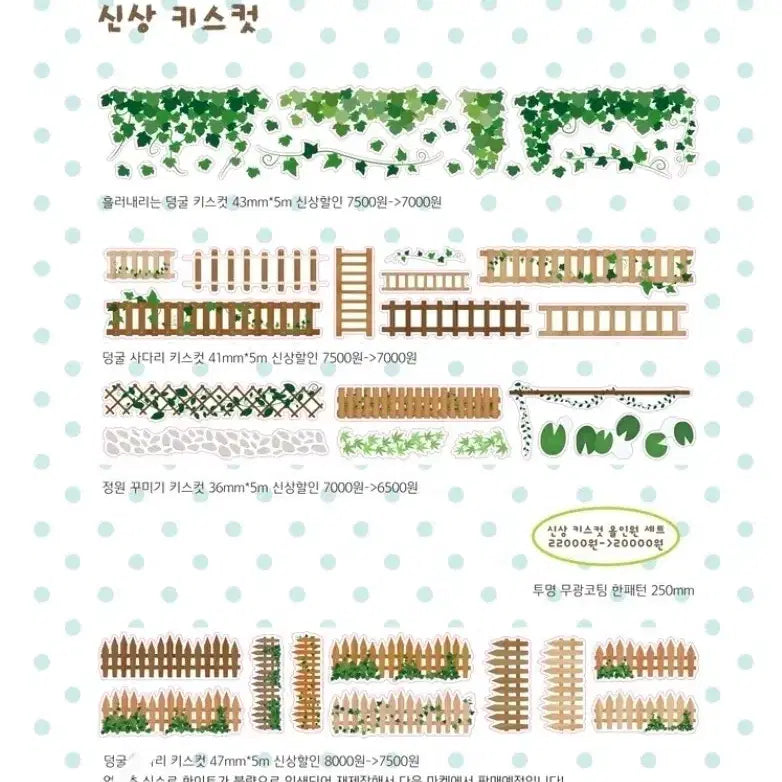 [BUNJANG] Komame Ringo July New Arrival Kiss Cut Stickers Set / 코마메링고 7월 신상 키스컷 3종 띵