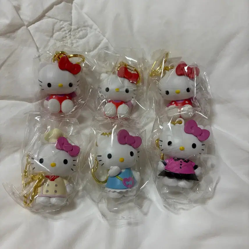 [BUNJANG] Hello Kitty Keychain Set / 헬로키티 키링 새상품