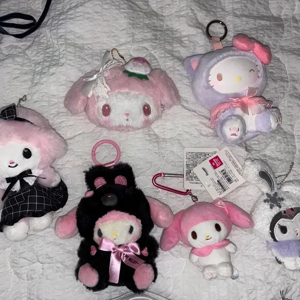 [BUNJANG] Sanrio Mascot Genuine Doll Keyring / 산리오 마스코트 정품 인형 키링