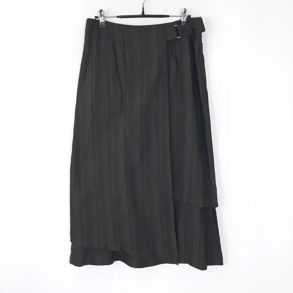 [BUNJANG] Lapis Anglais Vintage Wrap Skirt / Lapis Anglais 빈티지 랩 스커트
