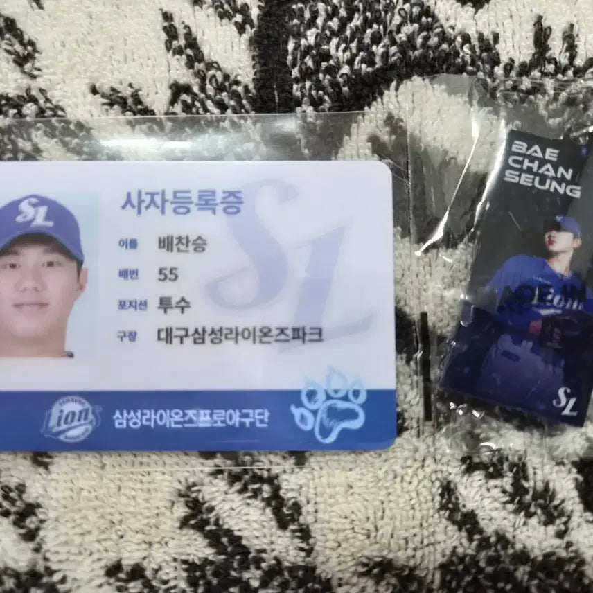 [BUNJANG] SEVENTEEN Seungcheol Lion Registration Card + Keyring / 배찬승 사자등록증 + 키링