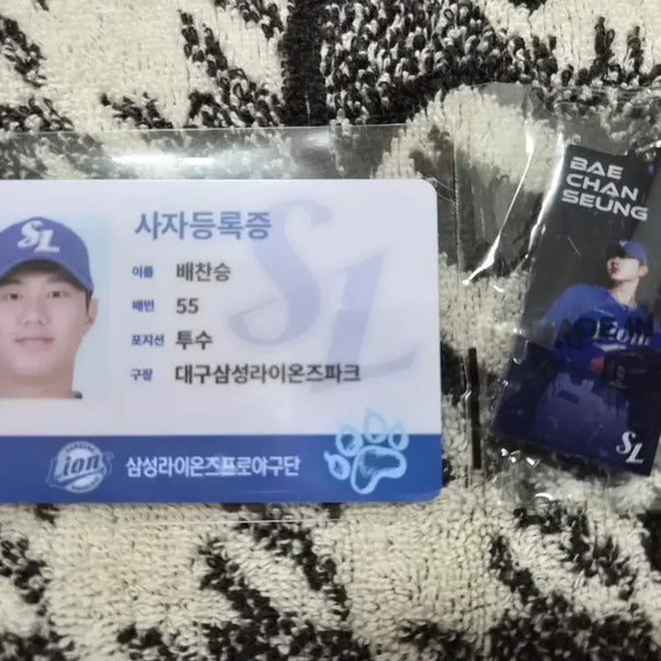 [BUNJANG] SEVENTEEN Seungcheol Lion Registration Card + Keyring / 배찬승 사자등록증 + 키링