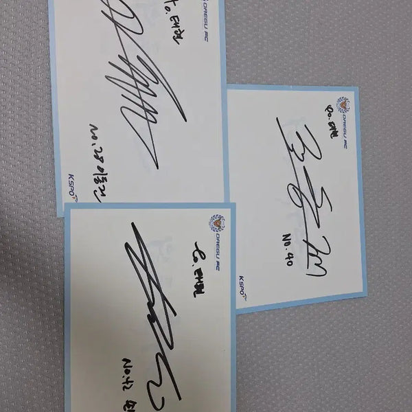 [BUNJANG] Daegu FC Signed Ball / 대구FC 싸인(가격제안 해주세요)