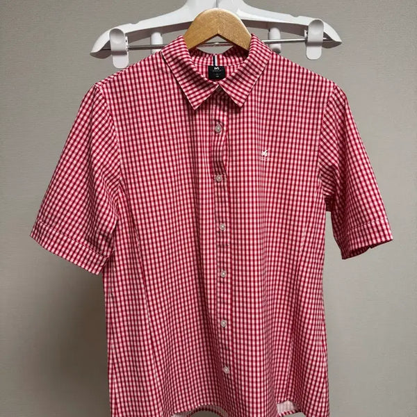 [BUNJANG] Millet Golf Functional Short Sleeve Shirt Size 100 / 밀레골프 기능성 반팔 셔츠 100사이즈