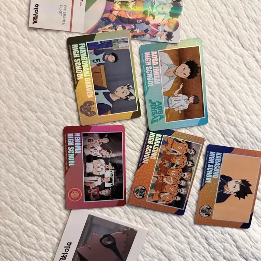 [BUNJANG] Haikyuu!! Pop-up Store Exclusive Merchandise Set / 하이큐 굿즈