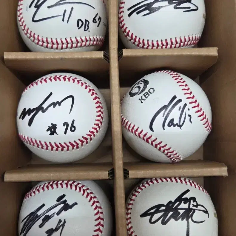 [BUNJANG] Korean Professional Baseball Signed Baseballs / 프로야구 공인구 싸인볼 정리합니다