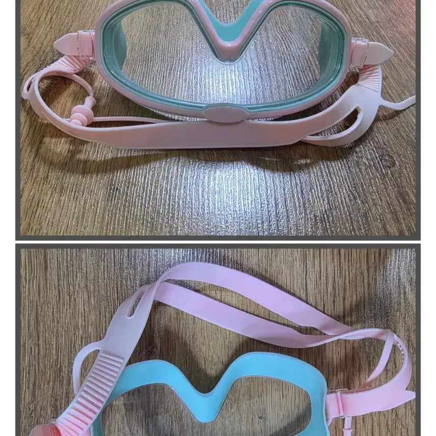 [BUNJANG] KIZUS Wide Swim Goggles Pink (Ages 3+) / 키저스 와이드 물안경 핑크 [3세이상]