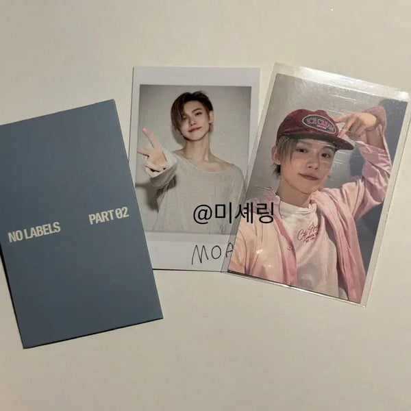 [BUNJANG] Yeonjun NOIR LABELS Part 2 Ice Cream Studio Photocard + Polaroid / 연준 노레이블즈 파트투 아이스크림 공방포카 +폴라