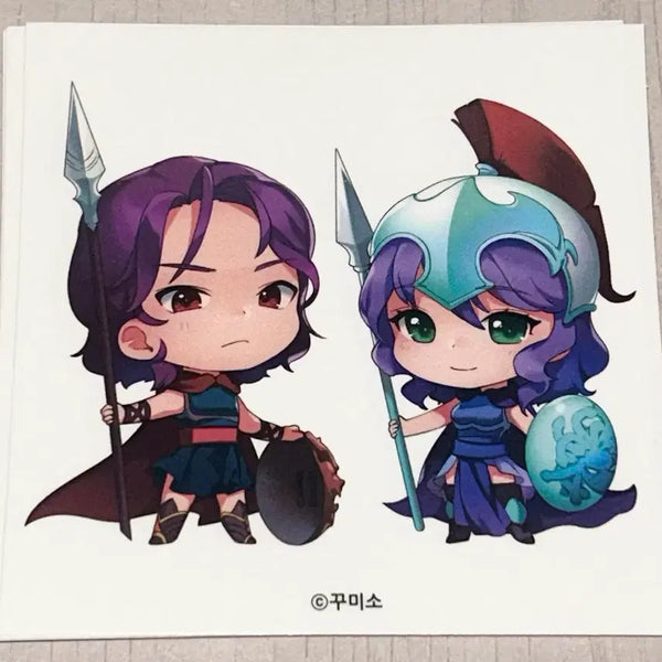 [BUNJANG] Ares Athena Stickers Set / 아레스 아테네 인스
