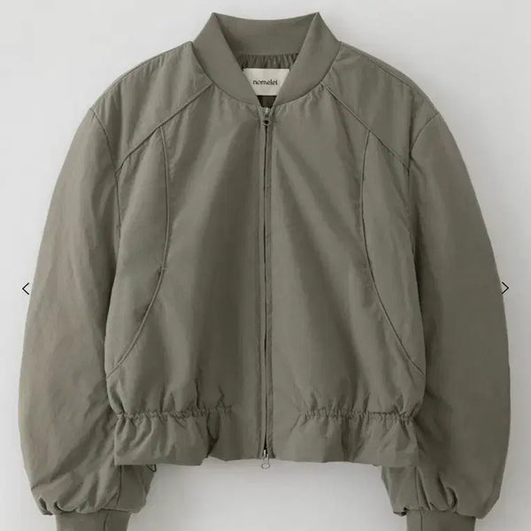 [BUNJANG] Nomellet Carla String Cotton Blouson New / 노멜렛 카를라 스트링 코튼 블루종 새상품