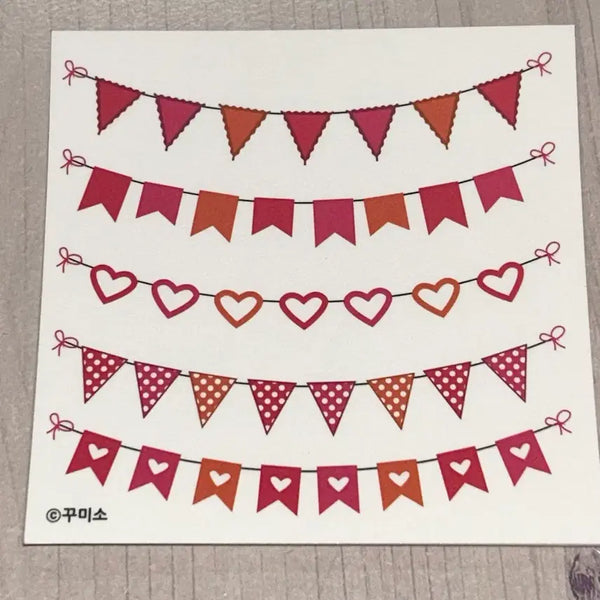 [BUNJANG] Party Garland Stickers / 파티 가랜드 인스
