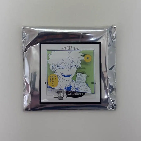 [BUNJANG] My Hero Academia Katsuki Bakugo Original Art Exhibition Quote Acrylic Badge / 히로아카 바쿠고 카츠키 원화전 명언 아크릴 뱃지