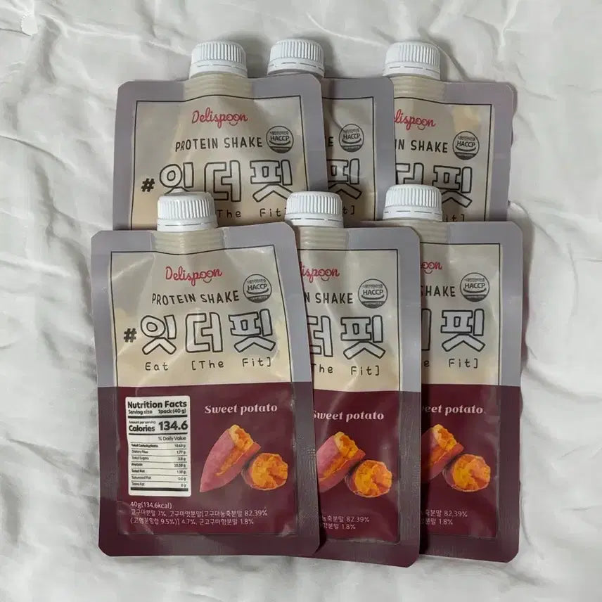 [BUNJANG] EatTheFit Sweet Potato Protein Shake (6-Pack) / 잇더핏 단백질쉐이크 고구마 6개