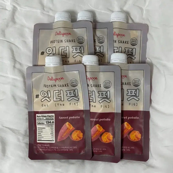 [BUNJANG] EatTheFit Sweet Potato Protein Shake (6-Pack) / 잇더핏 단백질쉐이크 고구마 6개