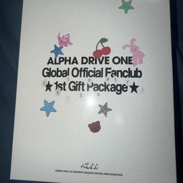 [BUNJANG] Alphadriveone Fanclub Kit Elize 1st Gen Early Bird Package / 알파드라이브원 팬클럽 키트 앨리즈 1기 얼리버드 패키지 알디원