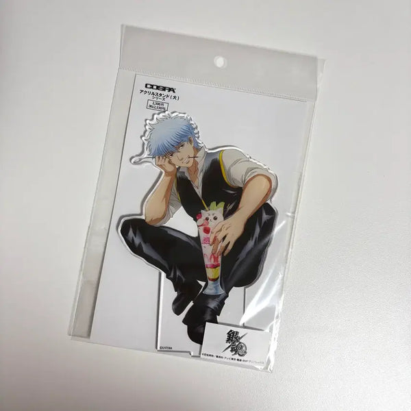 [BUNJANG] Gintama Gintoki Parfait Acrylic Standee / 은혼 긴토키 파르페 아크릴 스탠드 코스파 피규어 누이 인형 히지카타 소고