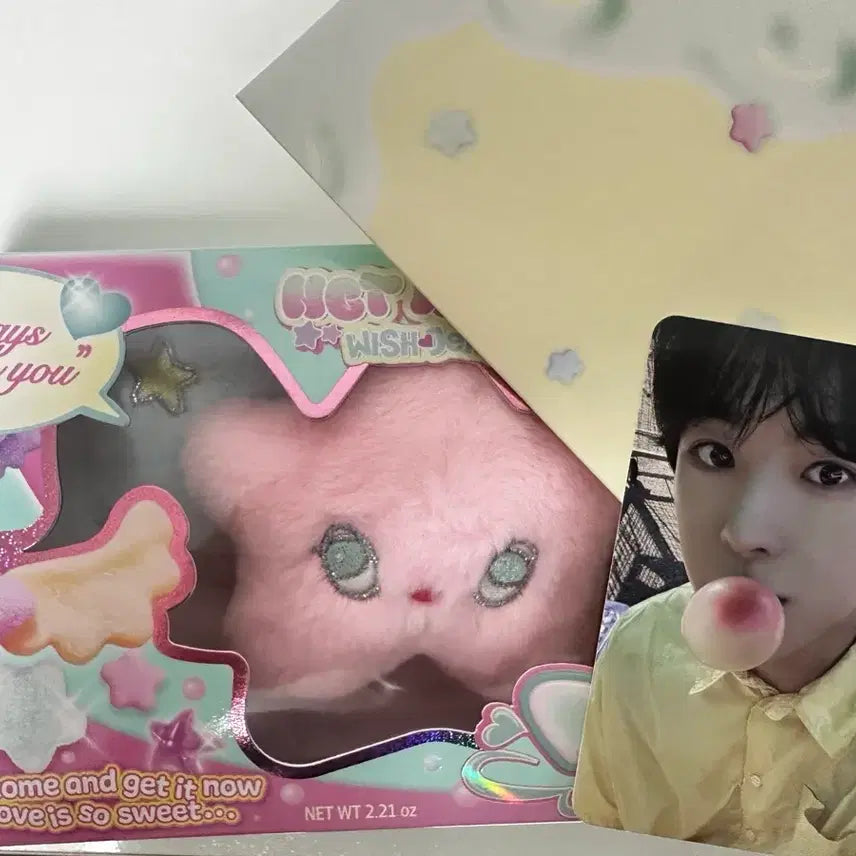 [BUNJANG] NCT Wish PopChu Album Yuushi Photocard & Sion Sticker Set / [유우시 포카/시온 띠부씰] 엔시티 위시 팝츄 앨범