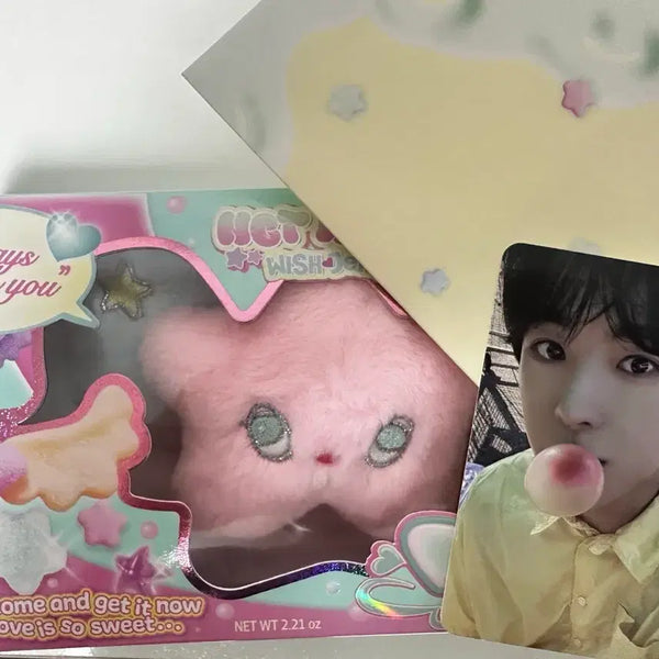 [BUNJANG] NCT Wish PopChu Album Yuushi Photocard & Sion Sticker Set / [유우시 포카/시온 띠부씰] 엔시티 위시 팝츄 앨범