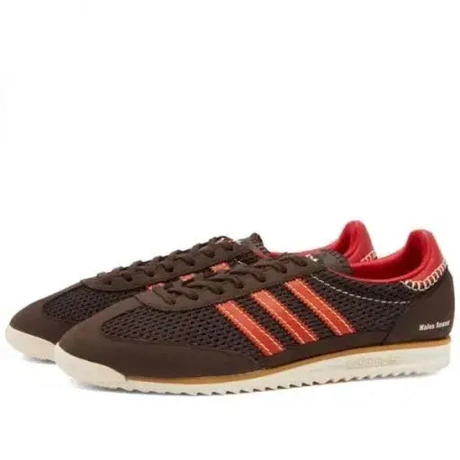 [BUNJANG] Adidas x Wales Bonner SL72 Knit Sneakers Brown 280 / [새상품]아디다스 X 웨일스 보너 SL72 니트 브라운 280