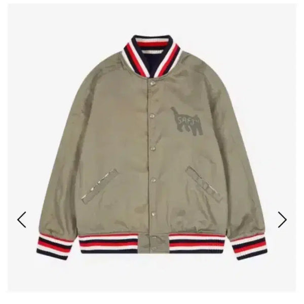 [BUNJANG] Safari Spot Reversible Varsity Jacket / [1]사파리스팟 리버서블 바시티
