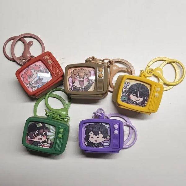 [BUNJANG] Misu Ban Retro Keyring Bundle Set (All Members) / 미수반 레트로키링 잠뜰 제외 일괄