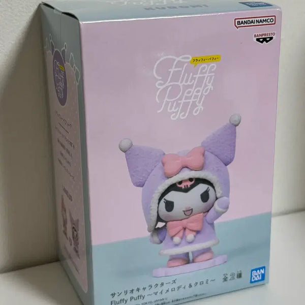 [BUNJANG] Sanrio Characters Fluffy Puffy Mine Kuromi Figure / 산리오캐릭터즈 Fluffy Puffy Mine 쿠로미 피규어