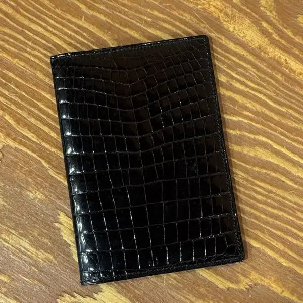 [BUNJANG] Dunhill Crocodile Leather Wallet / 던힐 크로커다일 지갑