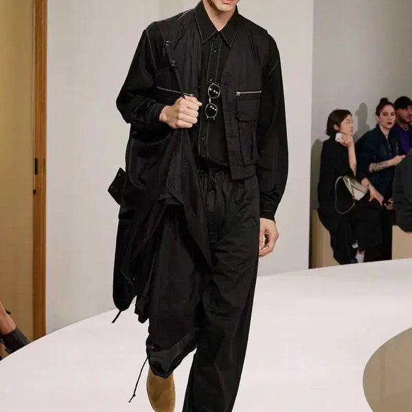 [BUNJANG] Lemaire 25SS Twisted-Over Pants Black / 르메르 25SS 트위스티드 오버 팬츠 블랙 48