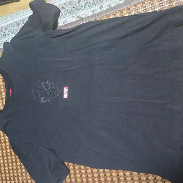[BUNJANG] Marvel Spider-Man Black T-Shirt Size 110 / 새상품-마블 스파이더맨 블랙 반팔티 110