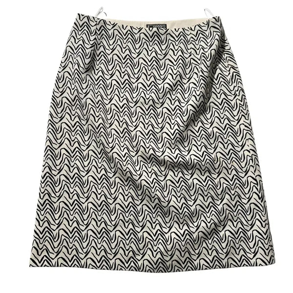[BUNJANG] Gianni Versace Wool Silk Pattern Skirt / [26] 지아니 베르사체 울 실크 패턴 스커트