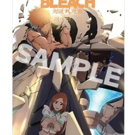 [BUNJANG] Bleach: Thousand-Year Blood War Special Exhibition Chin'nami Poster Set (2 Types) / 블리치 천년혈전 편:화진담 포스터2종 세트 판매