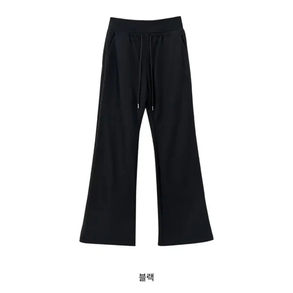 [BUNJANG] Avely Semi Bootcut Cooling Mesh Training Pants / 에이블리 세미 부츠컷 쿨링메쉬 트레이닝 바지