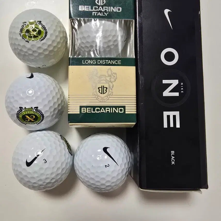[BUNJANG] Nike & Bellcarino Golf Balls (9-Pack) / 나이키 및 벨카리노 골프공 9구