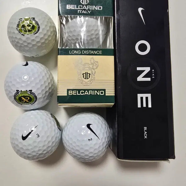 [BUNJANG] Nike & Bellcarino Golf Balls (9-Pack) / 나이키 및 벨카리노 골프공 9구