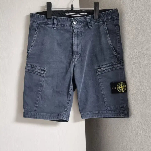 [BUNJANG] Stone Island Slim Fit Cargo Shorts / 스톤아일랜드 카고 반바지